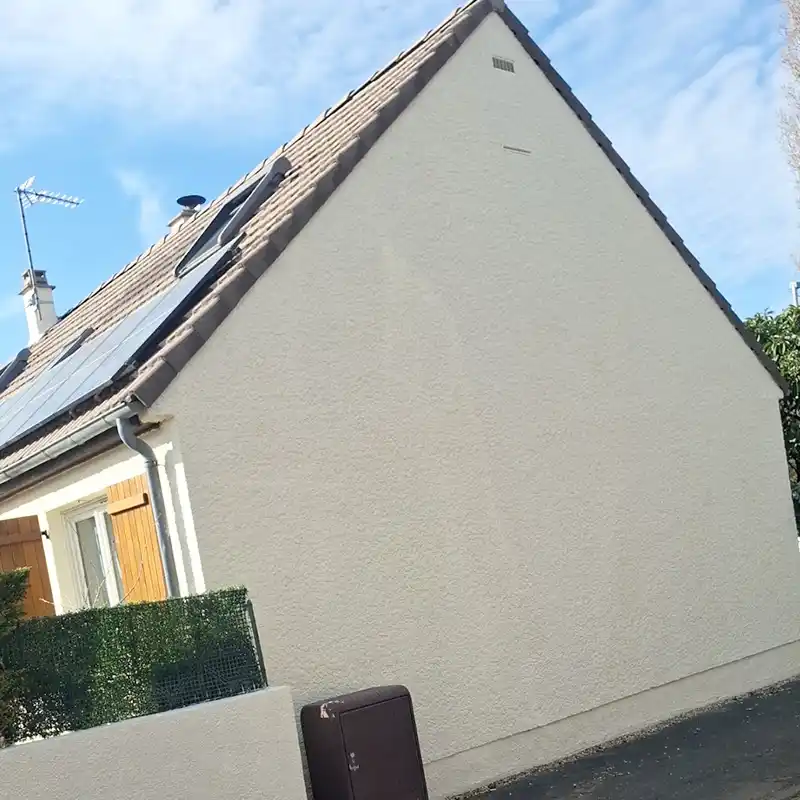 Pignon rénové
